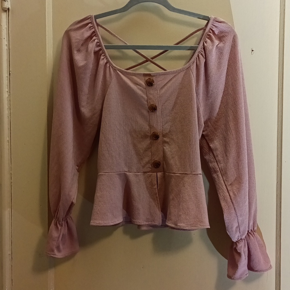 Full circle trends dressy blouse